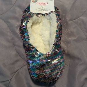 Girls sequins slipper